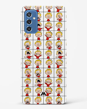 Calvin Making Faces Hard Case Phone Cover (Samsung)