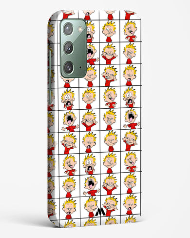 Calvin Making Faces Hard Case Phone Cover-(Samsung)