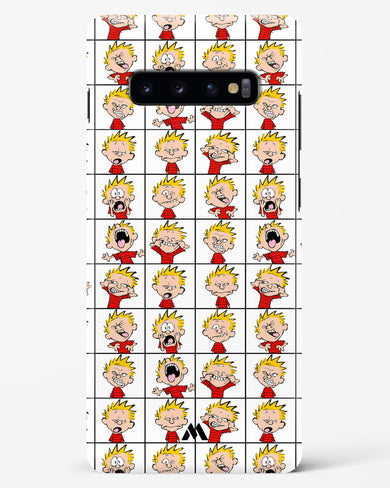 Calvin Making Faces Hard Case Phone Cover (Samsung)