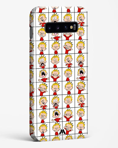 Calvin Making Faces Hard Case Phone Cover (Samsung)
