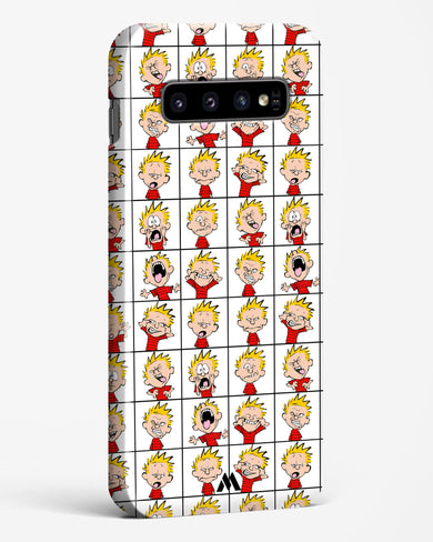 Calvin Making Faces Hard Case Phone Cover (Samsung)