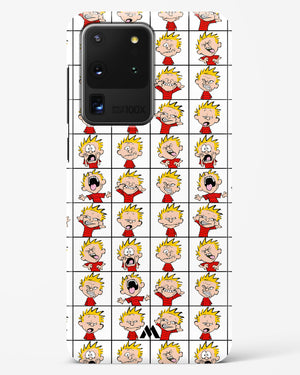 Calvin Making Faces Hard Case Phone Cover (Samsung)