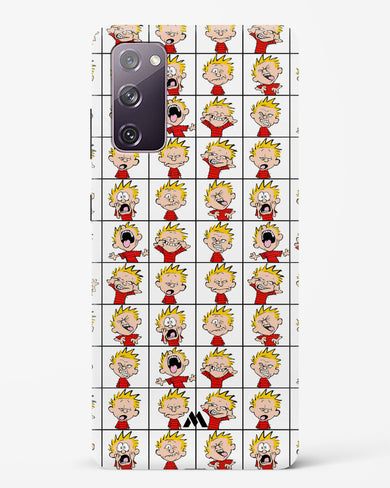 Calvin Making Faces Hard Case Phone Cover (Samsung)