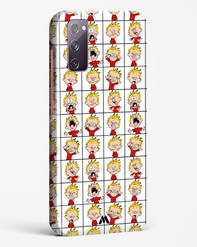 Calvin Making Faces Hard Case Phone Cover (Samsung)
