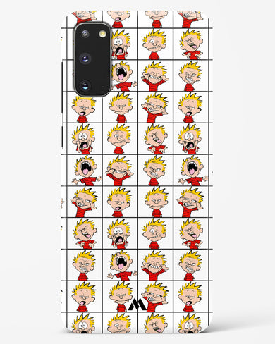 Calvin Making Faces Hard Case Phone Cover (Samsung)