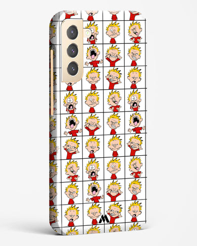Calvin Making Faces Hard Case Phone Cover (Samsung)