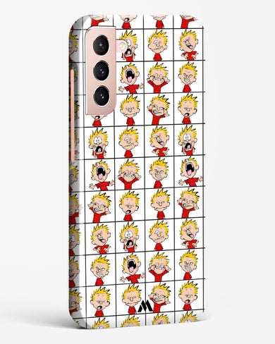 Calvin Making Faces Hard Case Phone Cover-(Samsung)