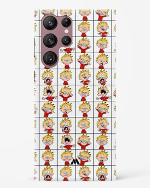 Calvin Making Faces Hard Case Phone Cover (Samsung)