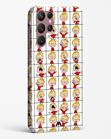 Calvin Making Faces Hard Case Phone Cover (Samsung)
