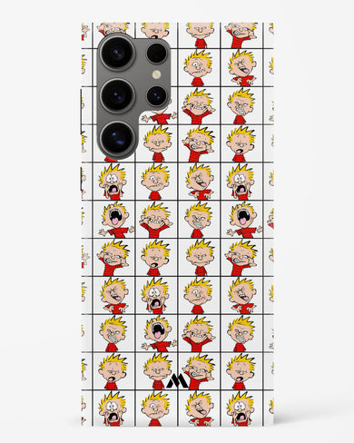 Calvin Making Faces Hard Case Phone Cover (Samsung)