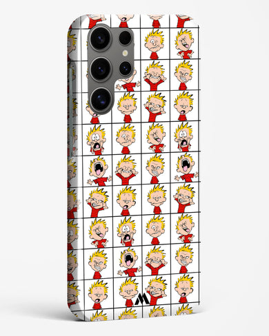 Calvin Making Faces Hard Case Phone Cover (Samsung)