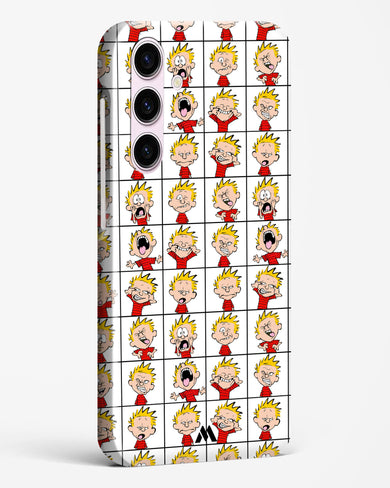 Calvin Making Faces Hard Case Phone Cover (Samsung)