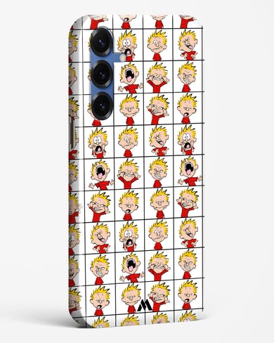 Calvin Making Faces Hard Case Phone Cover (Samsung)