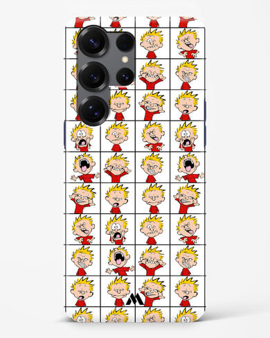 Calvin Making Faces Hard Case Phone Cover (Samsung)