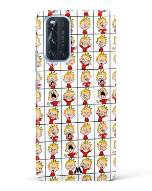 Calvin Making Faces Hard Case Phone Cover (Vivo)