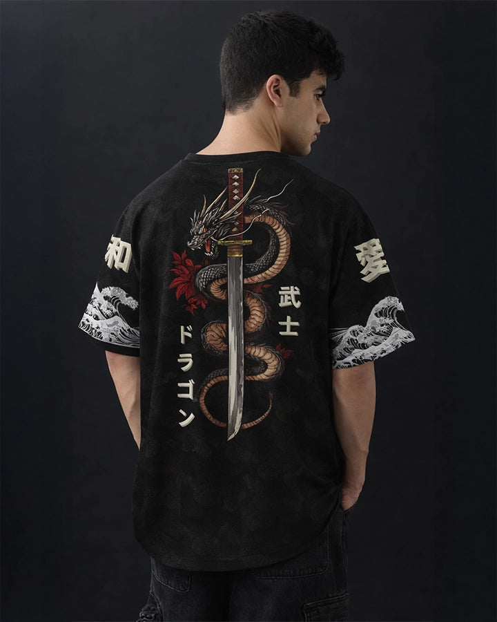 Katana Infusion Oversized-T-Shirt [BREATHE] – Myxtur