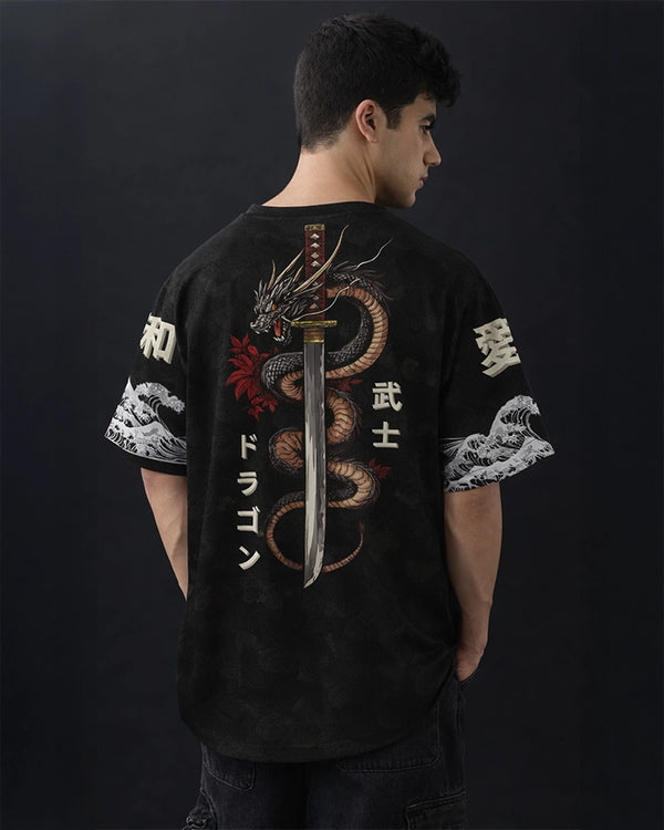 Katana Infusion Oversized-T-Shirt [BREATHE] – Myxtur