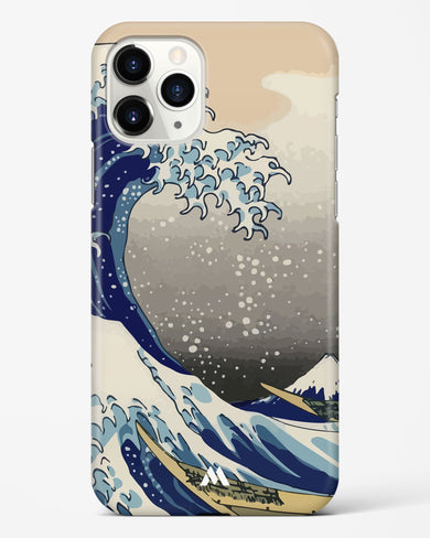 The Great Wave At Kanagawa Hard Case Phone Cover-(Apple)