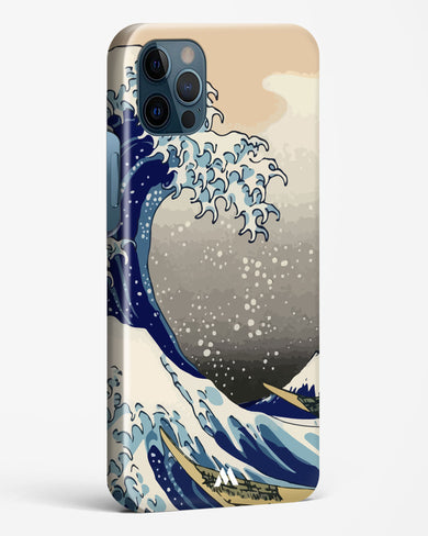 The Great Wave At Kanagawa Hard Case Phone Cover-(Apple)