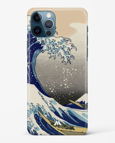 The Great Wave At Kanagawa Hard Case Phone Cover-(Apple)