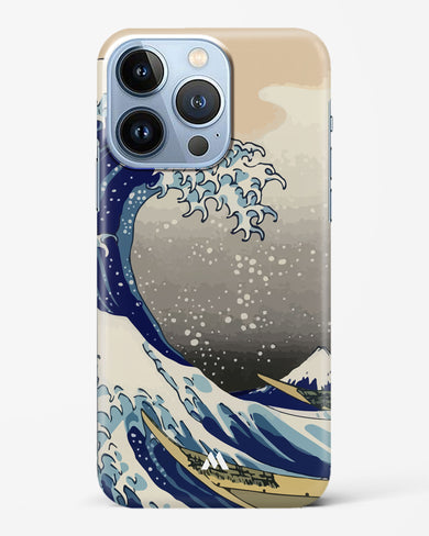 The Great Wave At Kanagawa Hard Case Phone Cover-(Apple)