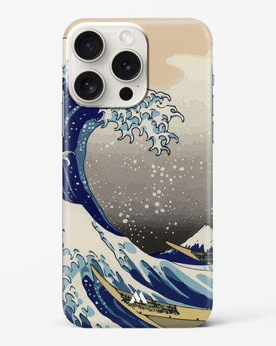 The Great Wave At Kanagawa Hard Case Phone Cover (Apple)