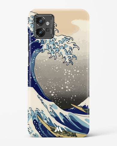 The Great Wave At Kanagawa Hard Case Phone Cover (Motorola)