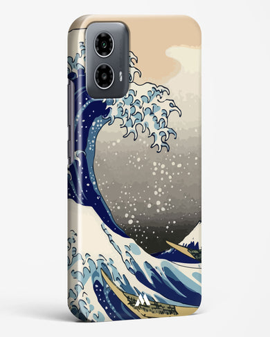 The Great Wave At Kanagawa Hard Case Phone Cover (Motorola)