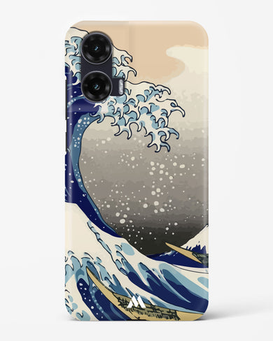 The Great Wave At Kanagawa Hard Case Phone Cover (Motorola)
