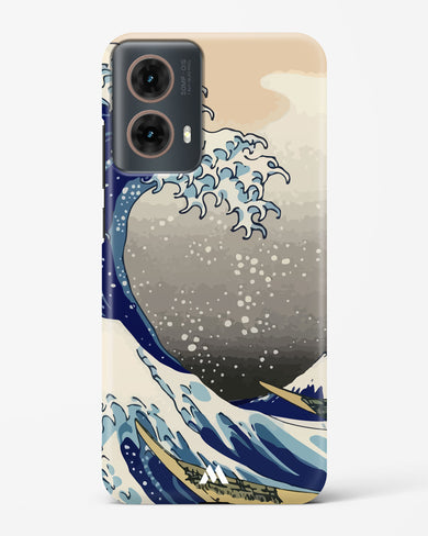 The Great Wave At Kanagawa Hard Case Phone Cover (Motorola)