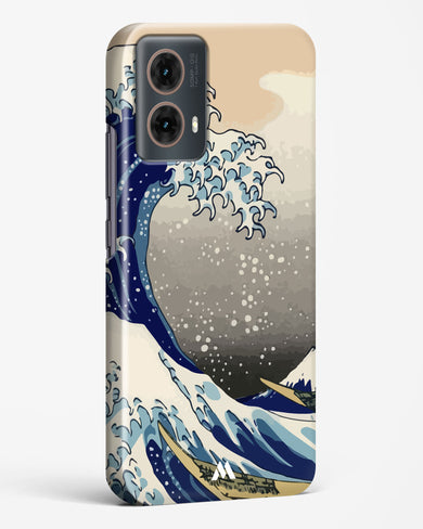 The Great Wave At Kanagawa Hard Case Phone Cover (Motorola)