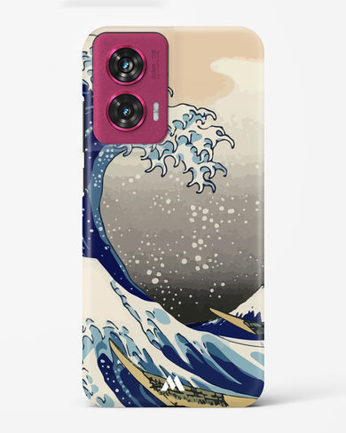The Great Wave At Kanagawa Hard Case Phone Cover (Motorola)