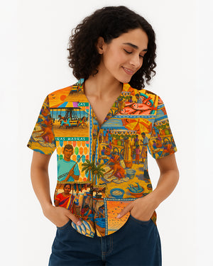 Madras Market Unisex Shirt
