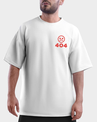 Human Not Found 404 Oversized-T-Shirt