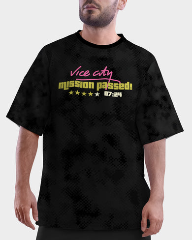 Wasted in Vice City Oversized-T-Shirt