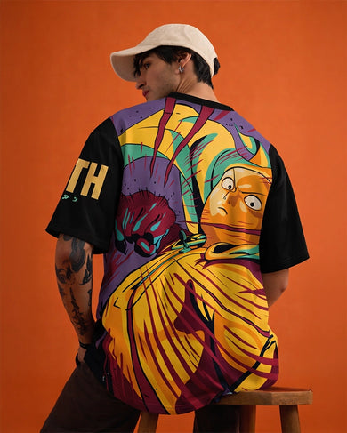 One Punch Death Oversized-T-Shirt