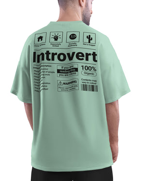 Introvert Inside Oversized-T-Shirt