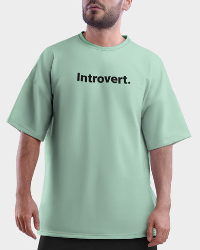 Introvert Inside Oversized-T-Shirt