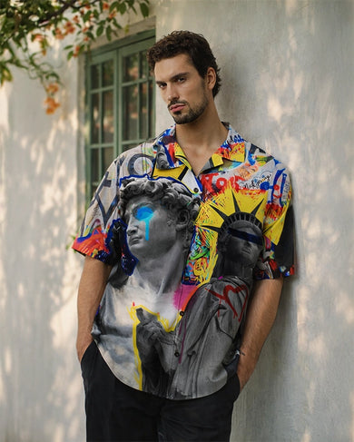 Urban Renaissance Unisex Linen Shirt