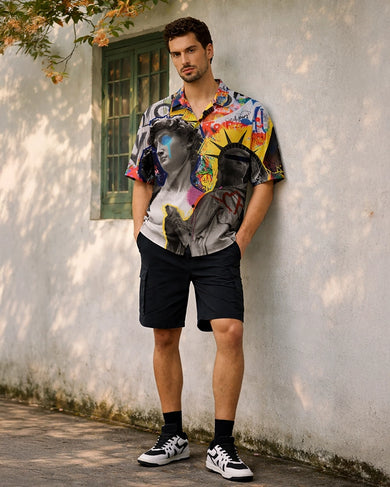Urban Renaissance Unisex Linen Shirt