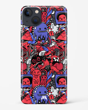 Monster Doodles Hard Case Phone Cover (Apple)