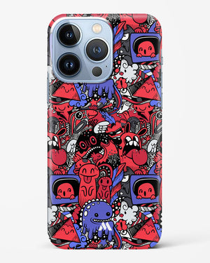 Monster Doodles Hard Case Phone Cover (Apple)