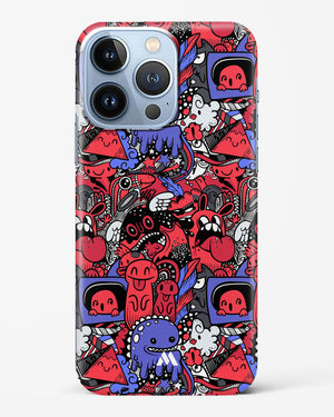 Monster Doodles Hard Case iPhone 13 Pro