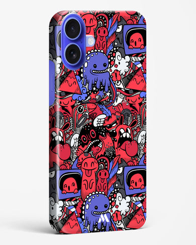 Monster Doodles Hard Case Phone Cover (Apple)