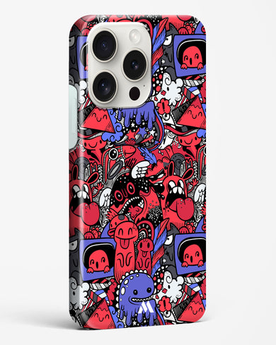 Monster Doodles Hard Case Phone Cover (Apple)