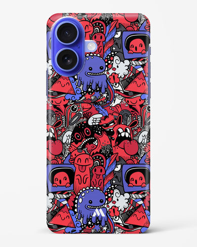 Monster Doodles Hard Case Phone Cover (Apple)