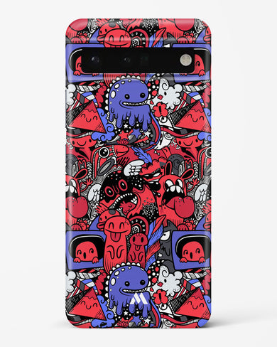 Monster Doodles Hard Case Phone Cover-(Google)