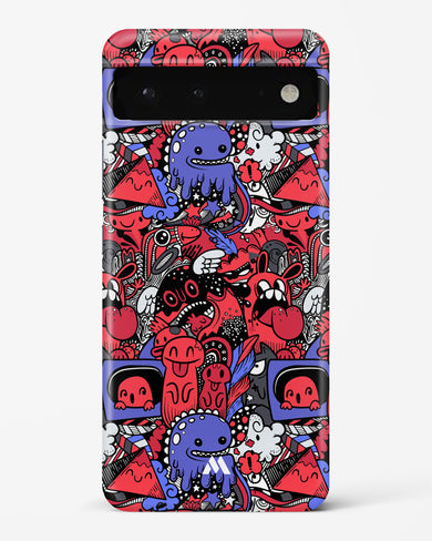 Monster Doodles Hard Case Phone Cover-(Google)