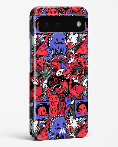 Monster Doodles Hard Case Phone Cover-(Google)