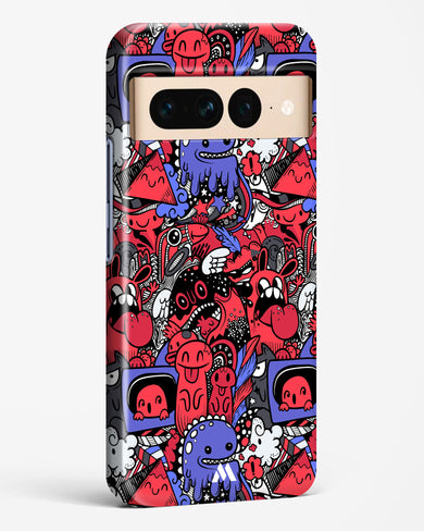 Monster Doodles Hard Case Phone Cover-(Google)